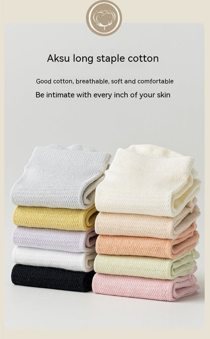 Women's Non-slip Silicone Cotton Pilates Fitness Socks
