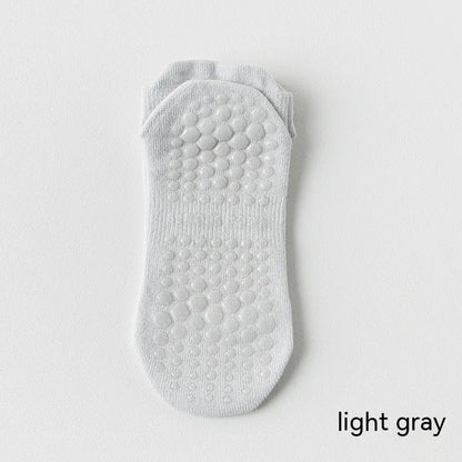 Women's Non-slip Silicone Cotton Pilates Fitness Socks