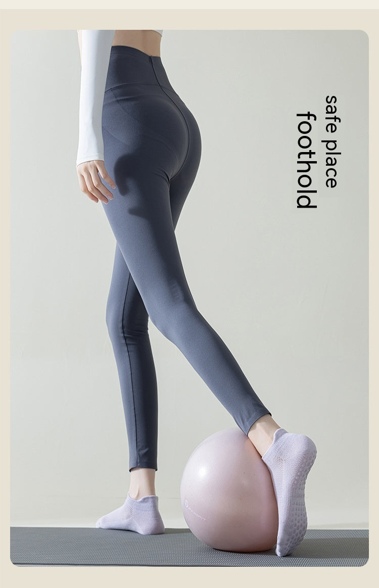 Women's Non-slip Silicone Cotton Pilates Fitness Socks