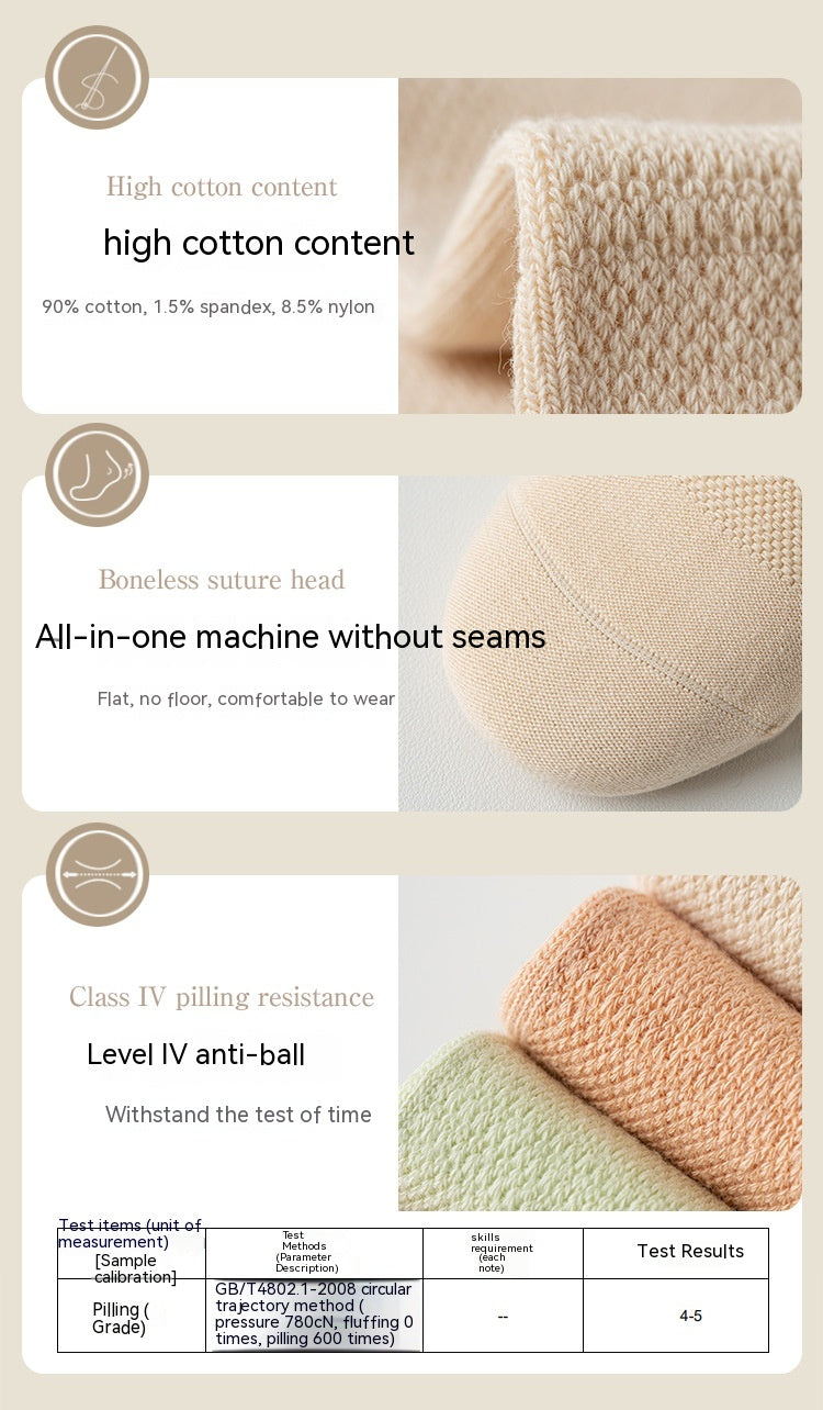 Women's Non-slip Silicone Cotton Pilates Fitness Socks