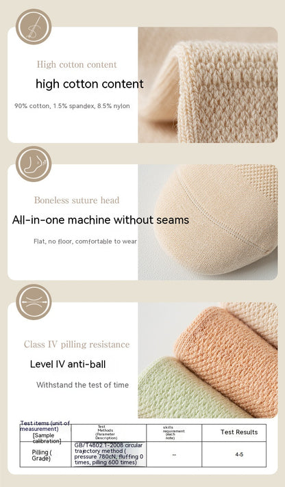Women's Non-slip Silicone Cotton Pilates Fitness Socks