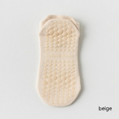 Women's Non-slip Silicone Cotton Pilates Fitness Socks