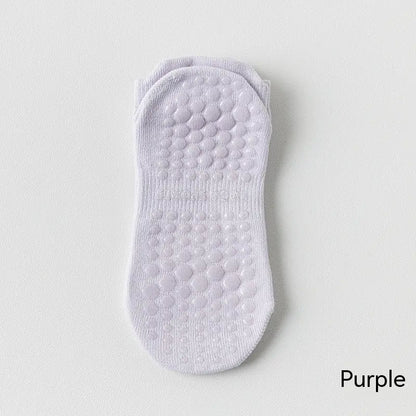 Women's Non-slip Silicone Cotton Pilates Fitness Socks