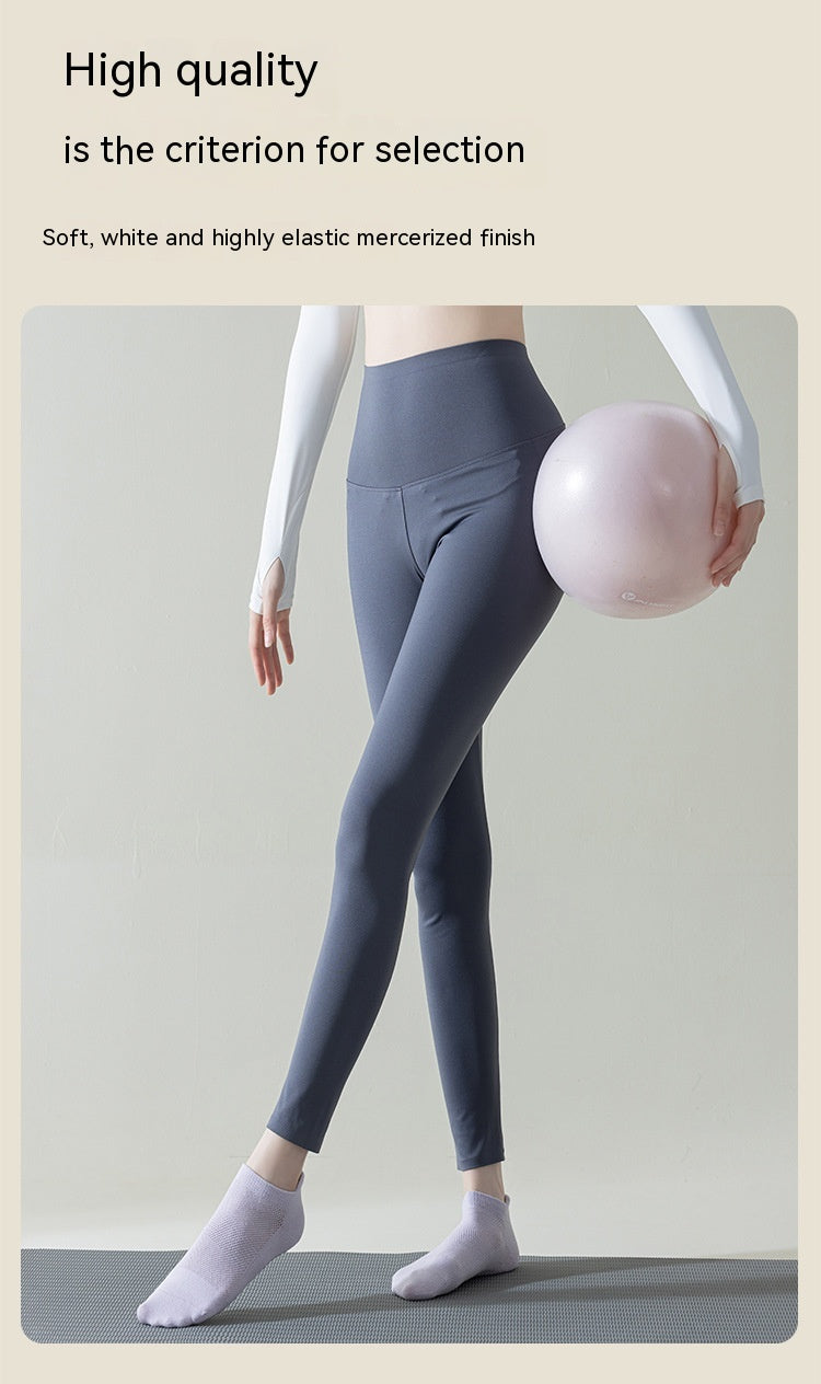 Women's Non-slip Silicone Cotton Pilates Fitness Socks
